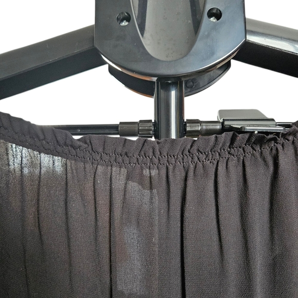 Maje Black Emboidered Smocked-waist Romper Size M - Picture 4 of 9